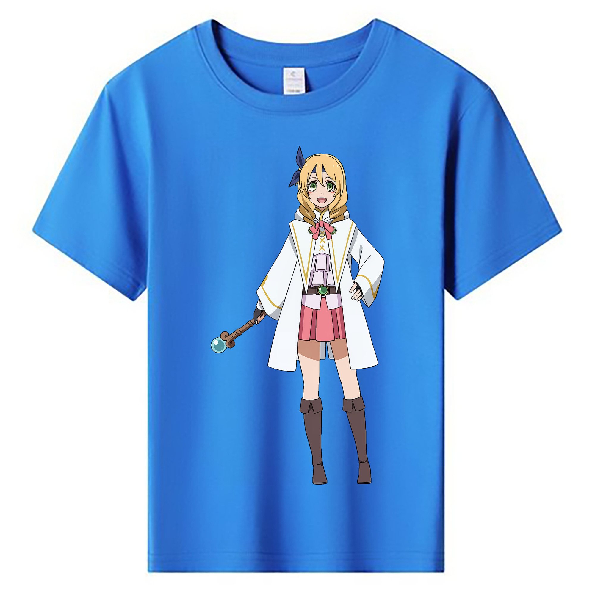 （画像用） 転スラ Regarding Reincarnated to Slime 綿100％キッズTシャツ（フロントプリント）